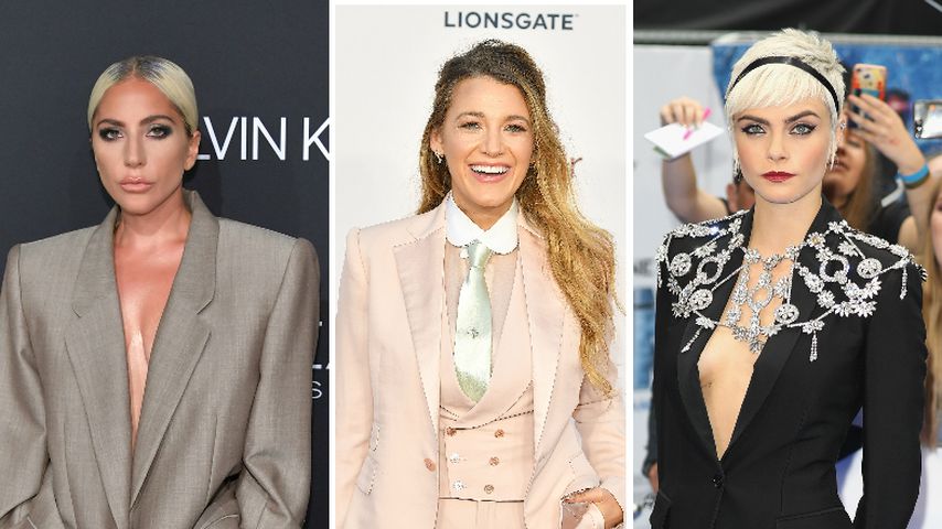 Mode-Trend: Blake Lively & Co. setzten 2018 auf Hosenanzüge