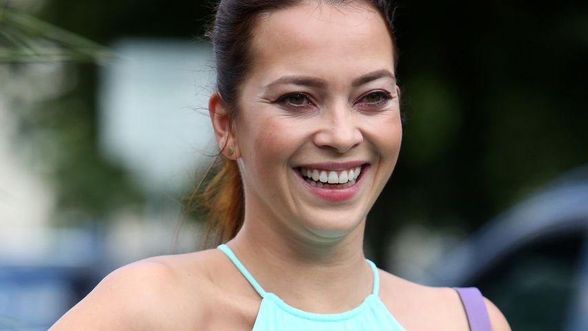 Laura Osswald bei der Mercedes Benz Fashion Week in Berlin, 2015