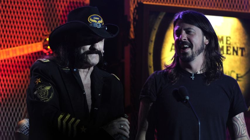 Lemmy Kilmister und Dave Grohl