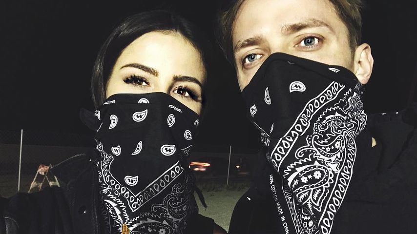 Lena Meyer-Landrut mit Freund Max von Helldorff auf dem Coachella Festival 2017