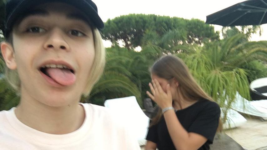 Leondre Devries und Davina Geiss