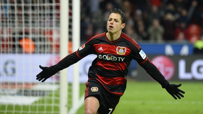 Chicharito, mexikanischer Fußball-Star von Bayer Leverkusen