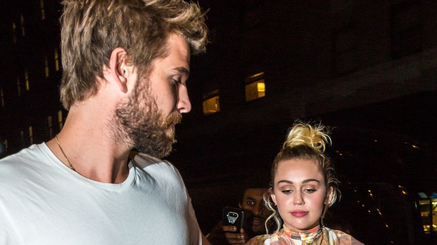 Liam Hemsworth und Miley Cyrus in New York