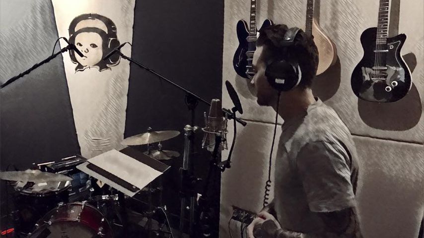 Liam Payne beim Musikmachen