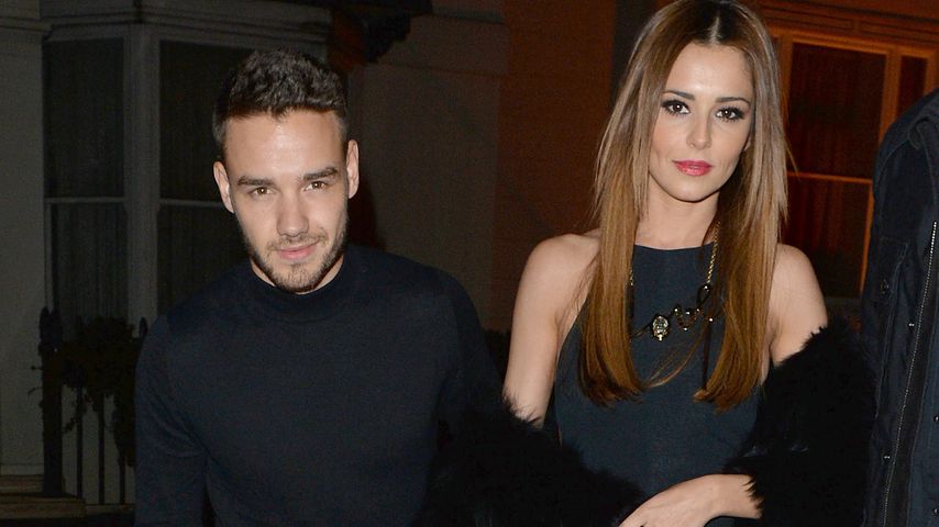 Liam Payne und Cheryl Cole beim Verlassen eines Restaurants