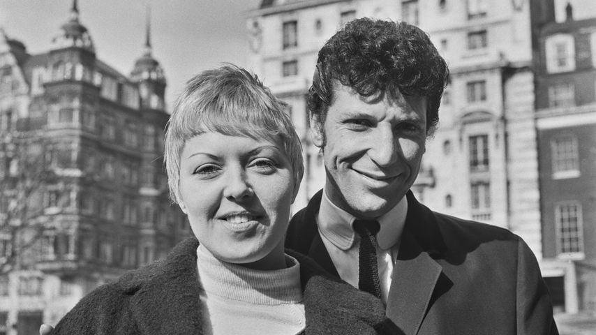 Linda Trenchard und Tom Jones, März 1965