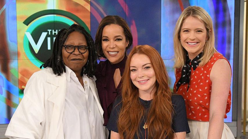 Lindsay Lohan Anfang 2017 bei "The View"