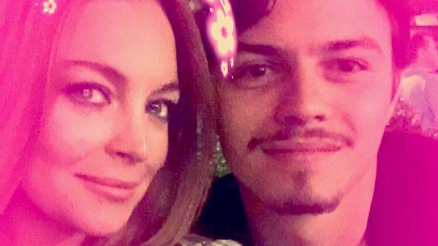 Lindsay Lohan und ihr Freund Egor Tarabasov