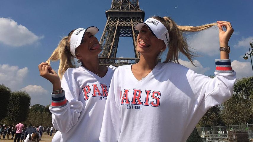 Lisa und Lena in Paris