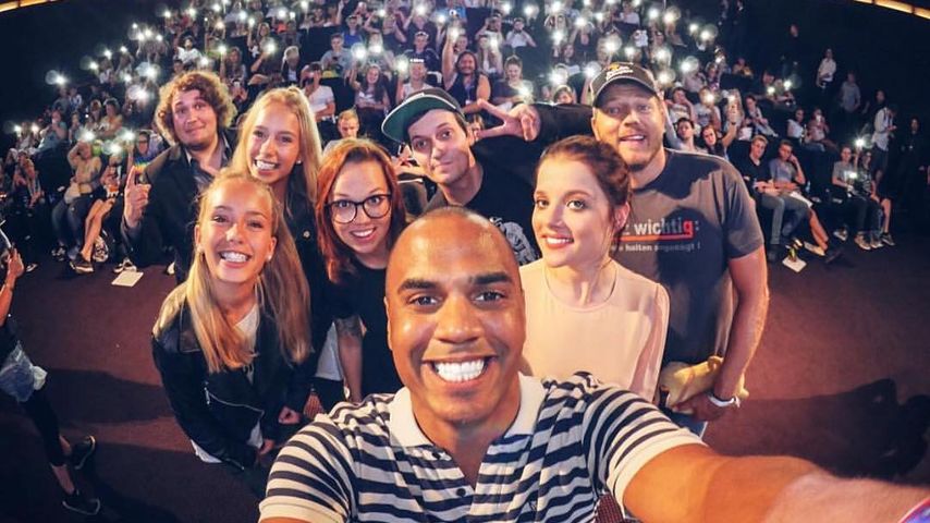 lisanadlena mit Stefanie Heinzmann, LeFloid, Mario Barth, Jella Hase und Patrice Bouédibéla