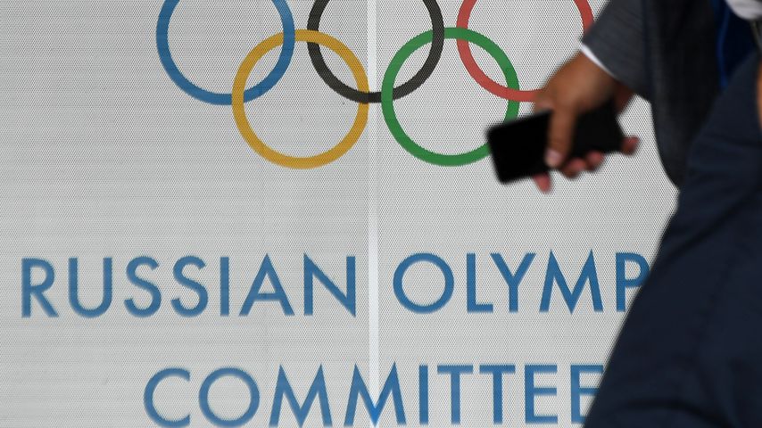 Russisches Olympisches Komitee in Moskau
