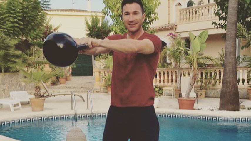 Lucas Cordalis beim Sport