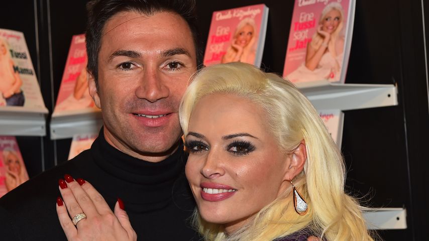 Lucas Cordalis und Daniela Katzenberger in Frankfurt