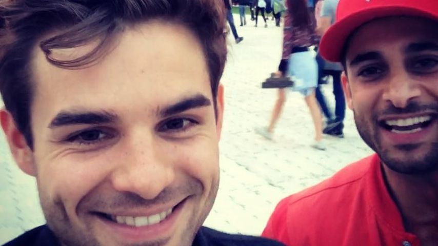 Lucas Reiber und Karim Günes auf dem "Lollapalooza"-Festival 2017