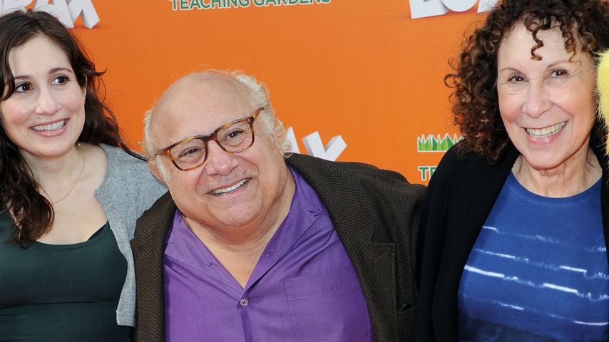 Danny DeVito, Lucy DeVito und Rhea Perlman