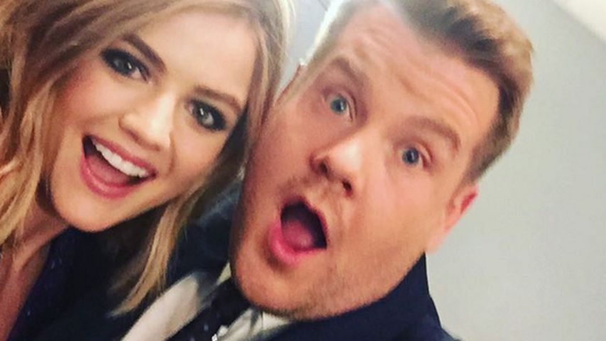 Lucy Hale und James Corden