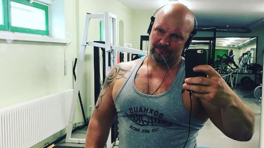 Lutz Schweigel im Fitness-Studio