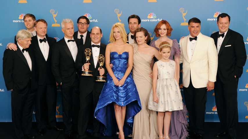 "Mad Men"-Cast bei den 62. Emmy Awards im Jahr 2010