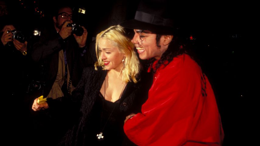 Madonna und Michael Jackson 1991