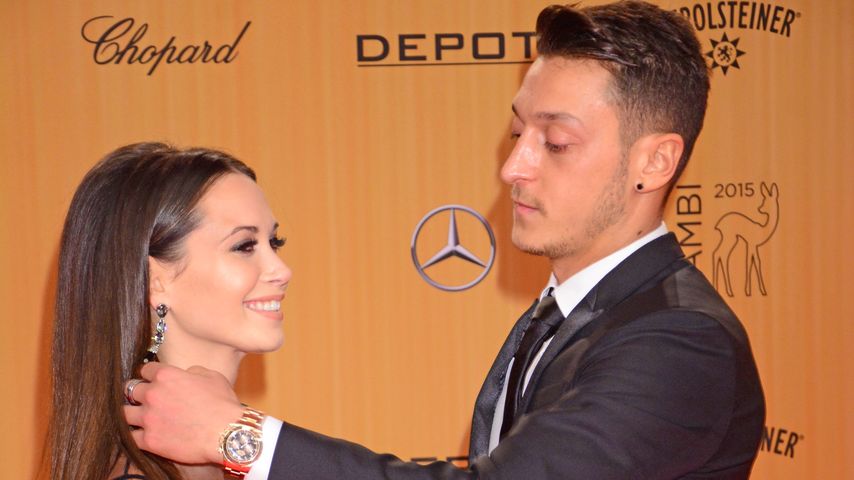Grace Caprisot und Mesut Özil beim Bambi 2015