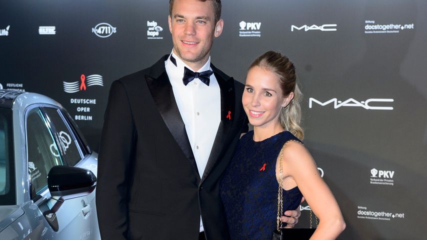 Manuel Neuer mit Nina Weiss bei der 23. Festlichen Operngala für die Deutsche AIDS-Stiftung