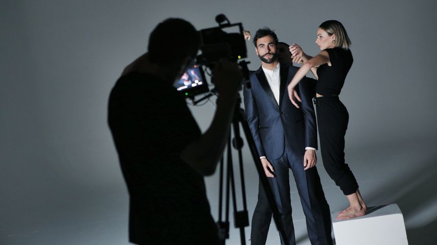 Marco Mengoni beim Videodreh zu "Ricorderai l’Amore"