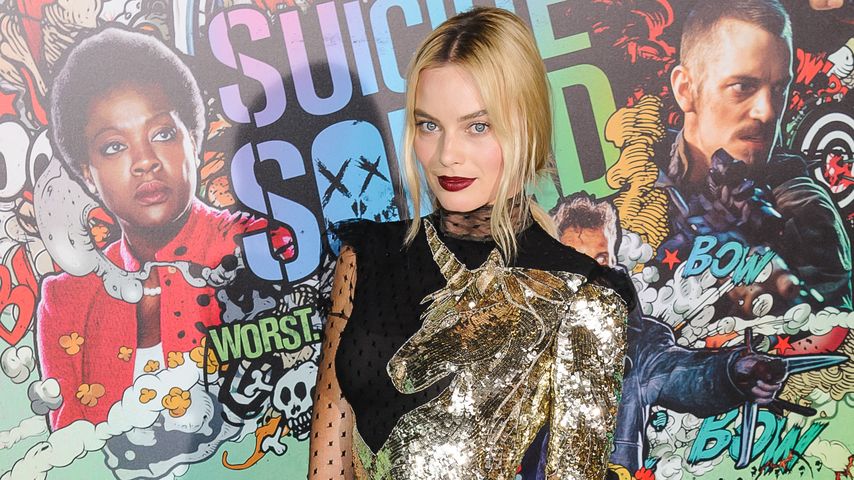 Schauspielerin Margot Robbie bei der Weltpremiere von "Suicide Squad" in New York