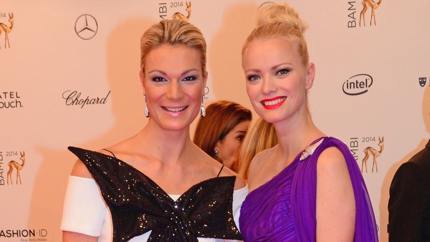 Franziska Knuppe und Maria Höfl-Riesch