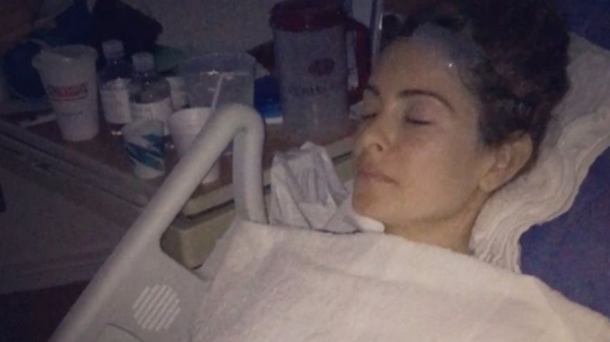 24h nach Tumor-OP: Maria Menounos filmt sich im Klinikbett!