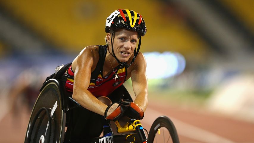 Marieke Vervoort nach einem Rennen