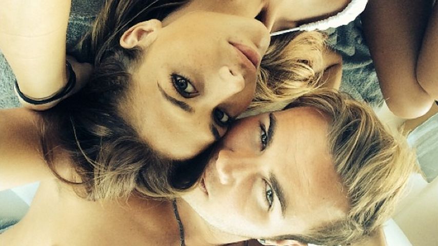 Mario Götze und Ann-Kathrin Brömmel
