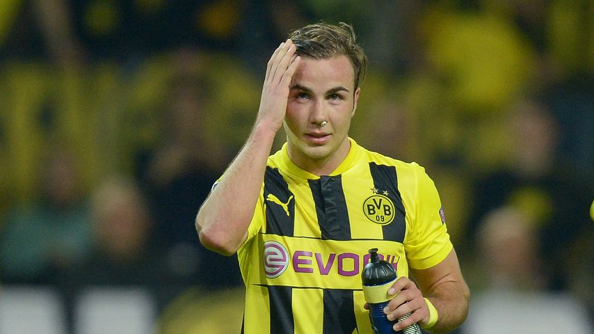 Mario Götze beim Champions-League-Match BVB gegen Real Madrid im April 2013