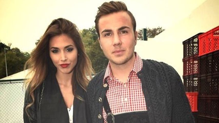 Mario Götze und Ann-Kathrin Brömmel