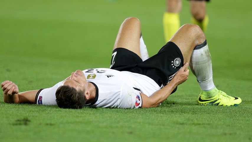 Mario Gomez beim EM-Spiel Deutschland vs Italien 2016