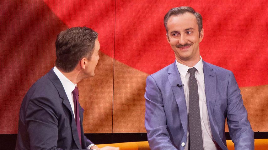 Markus Lanz, Jan Böhmermann und Martin Schulz im ZDF