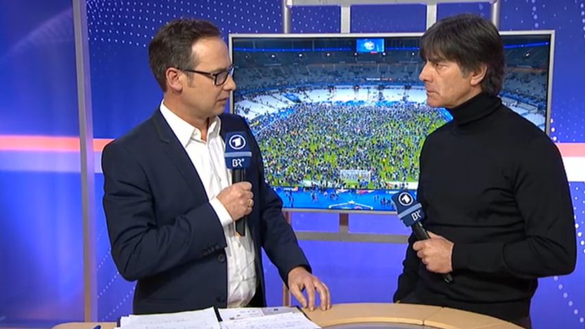 Matthias Opdenhövel und Joachim Löw