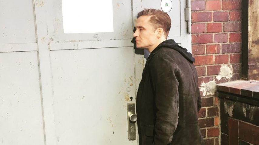Matthias Schweighöfer beim Videodreh zu "Durch den Sturm"