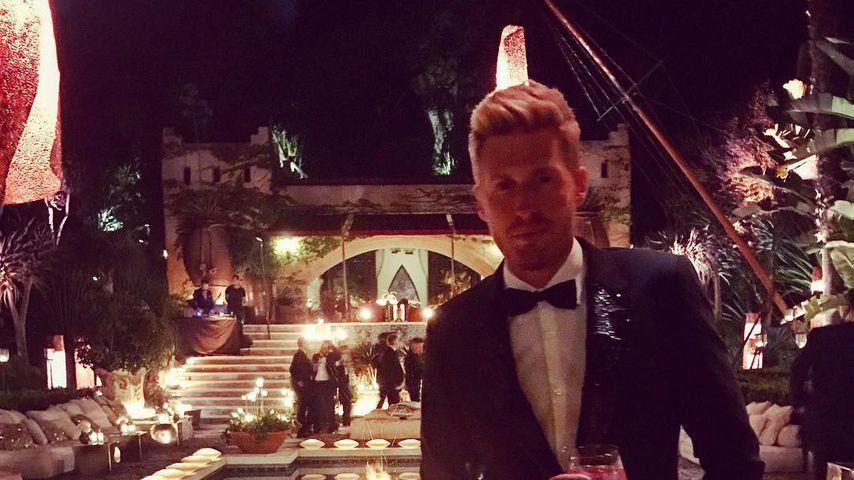 Maximilian Arland bei Roland Emmerichs Hochzeit