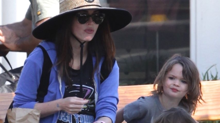 Megan Fox mit ihren Söhnen Noah und Bodhi