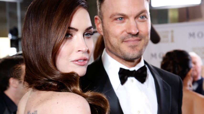 Megan Fox und Brian Austin Green bei den Golden Globes 2013