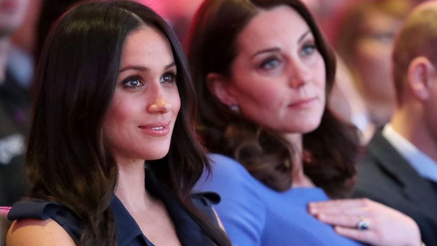 Meghan Markle und Herzogin Kate beim ersten jährlichen Royal Foundation Forum in London