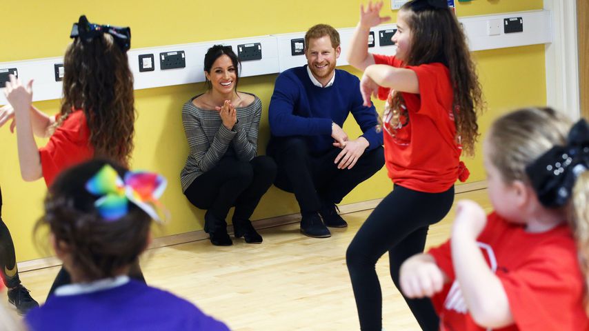 Meghan Markle und Prinz Harry bei der Charity StreetGames