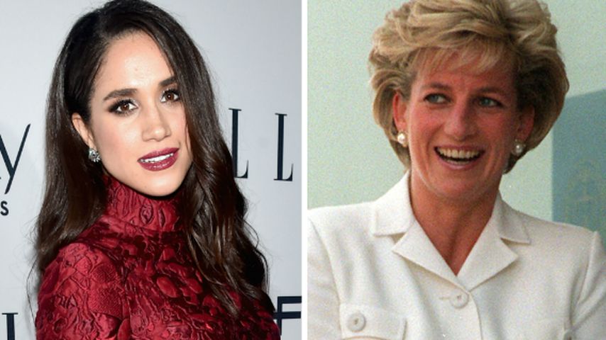 Meghan Markle und Prinzessin Diana