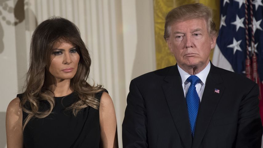 Melania und Donald Trump im Dezember 2017