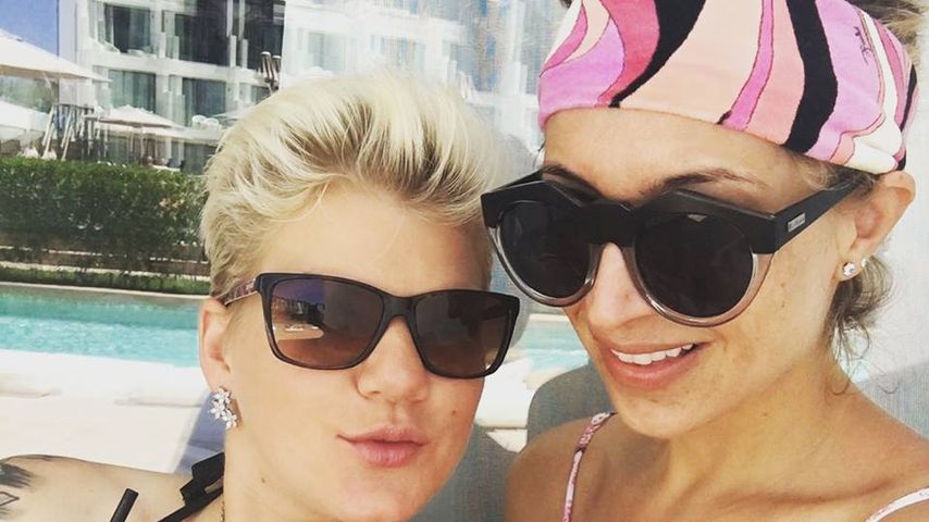 Melanie Müller und Verena Kerth auf Ibiza