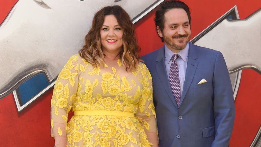 Melissa McCarthy und ihr Mann Ben Falcone bei der Premiere von "Ghostbusters" in Hollywood