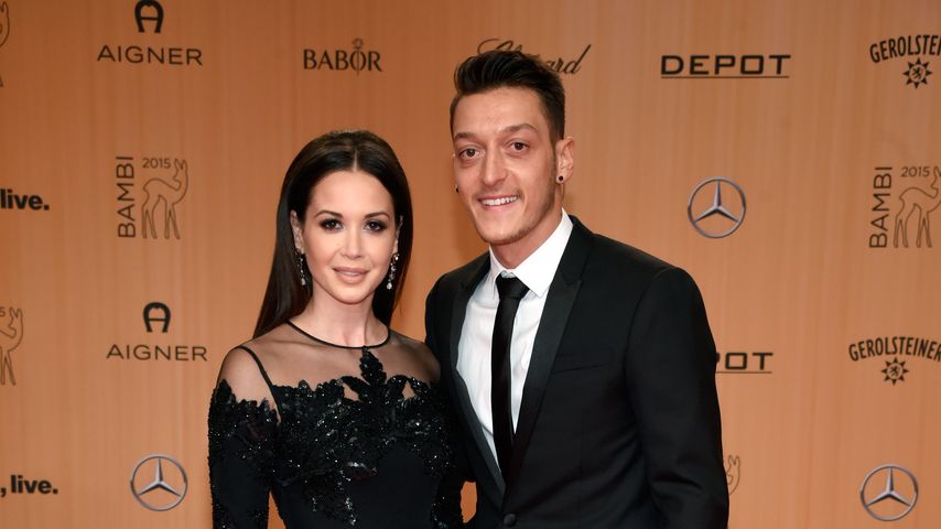 Grace Capristo und Mesut Özil
