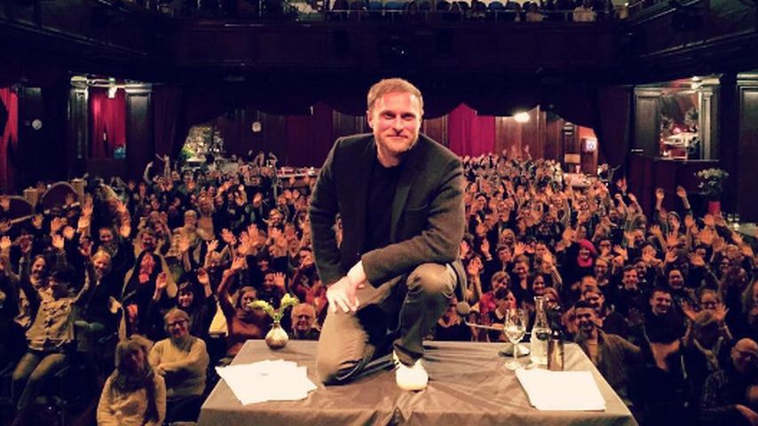 Autor Michael Nast bei einer Lesung von "Generation Beziehungsunfähig" in Zürich