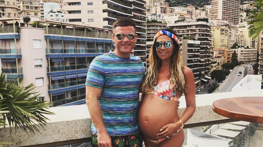 Michael O'Neill und Danielle Lloyd