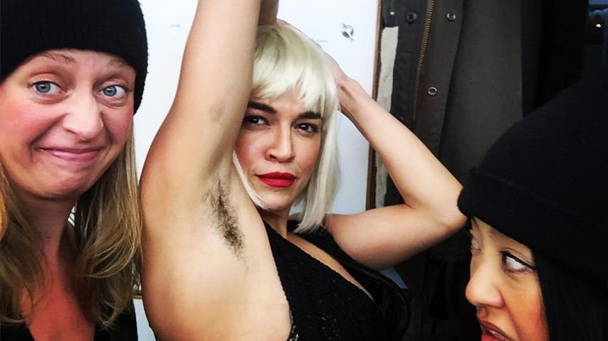 Michelle Rodriguez, beim Dreh von "(Re) Assignment"